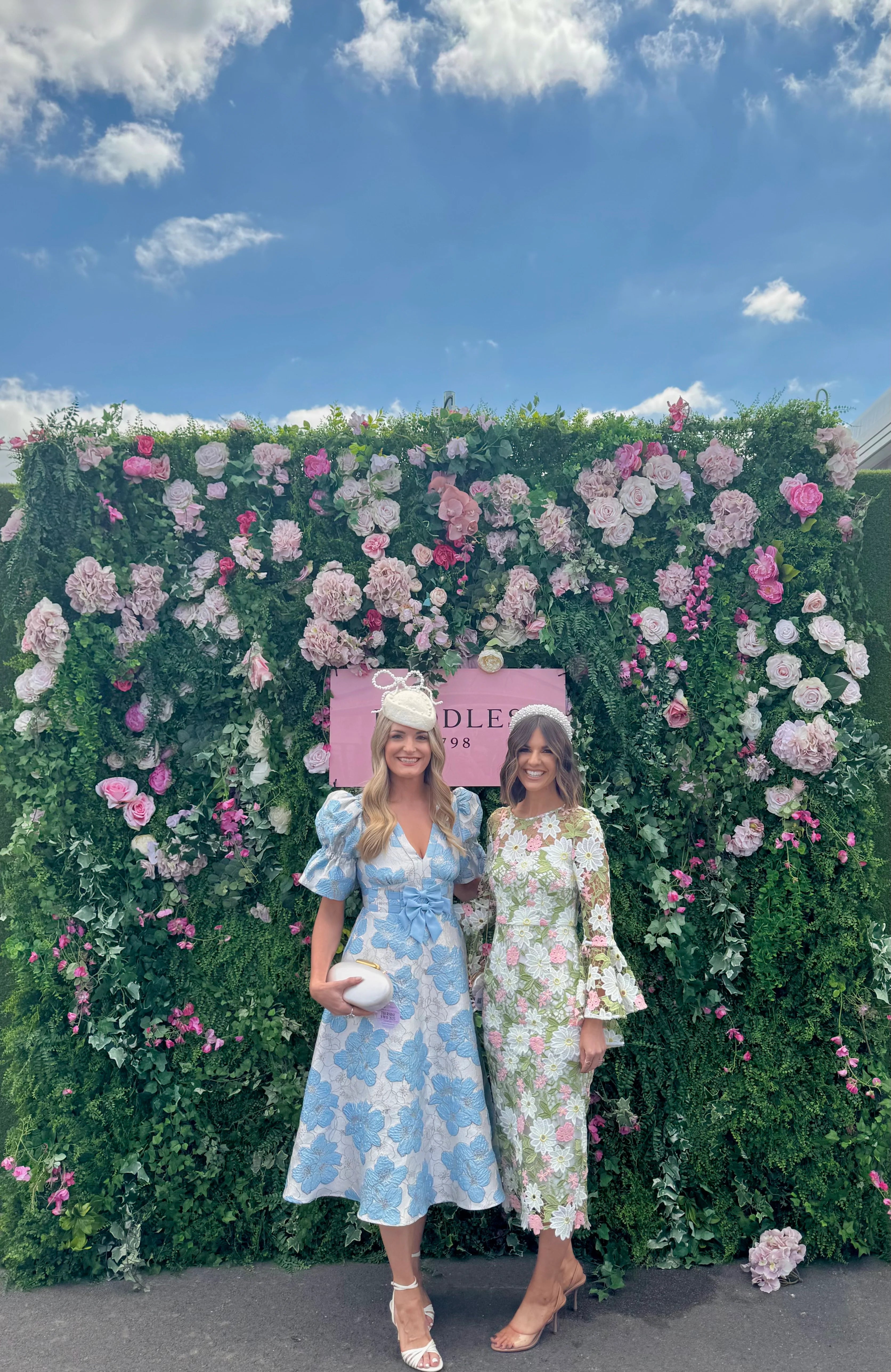 8th Sign Callie Bow Front Occasion Dress race day styling