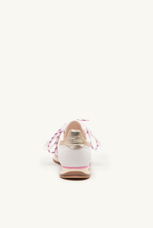 Back 70 Jogger Spongy white trainers back view