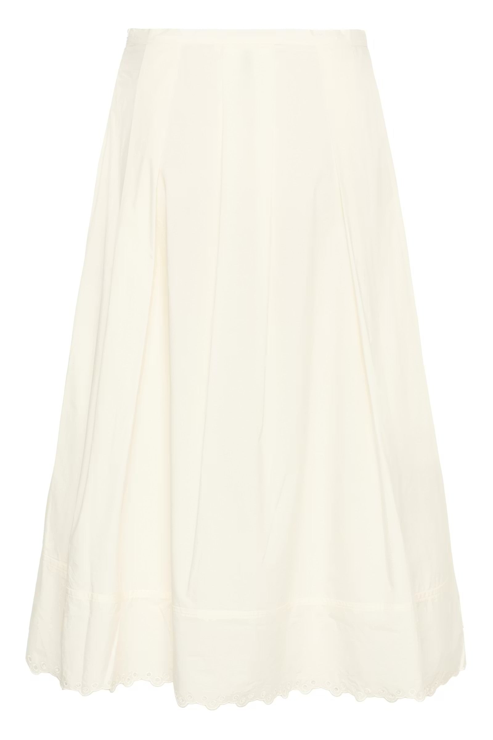 InWear cream midi skirt back view