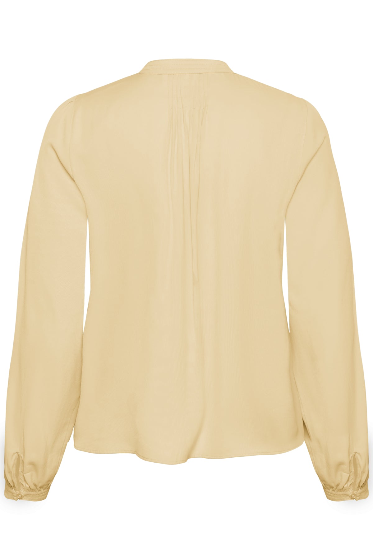 InWear Leah blouse yellow standing collar back