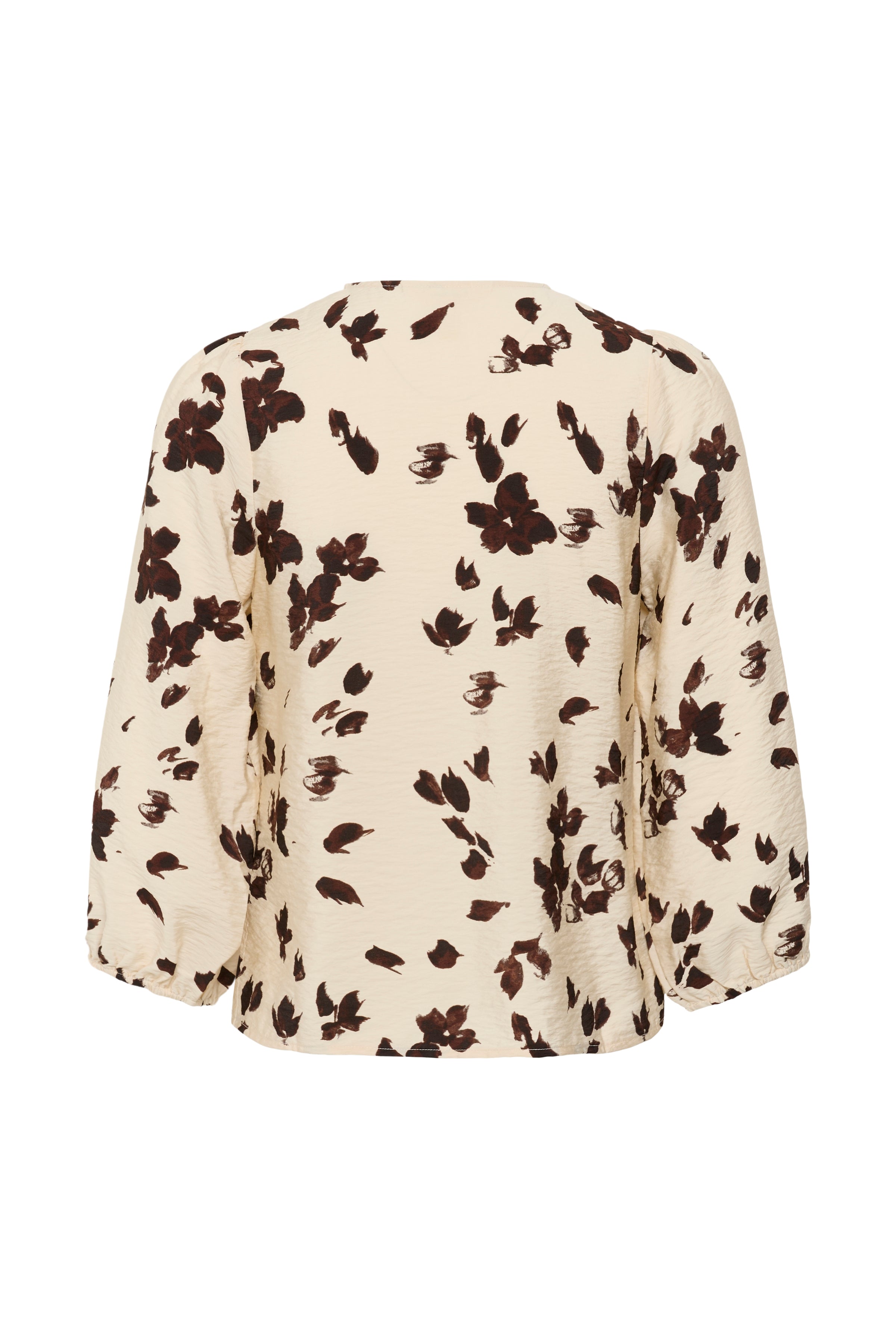 InWear Channie women’s cream and brown printed blouse