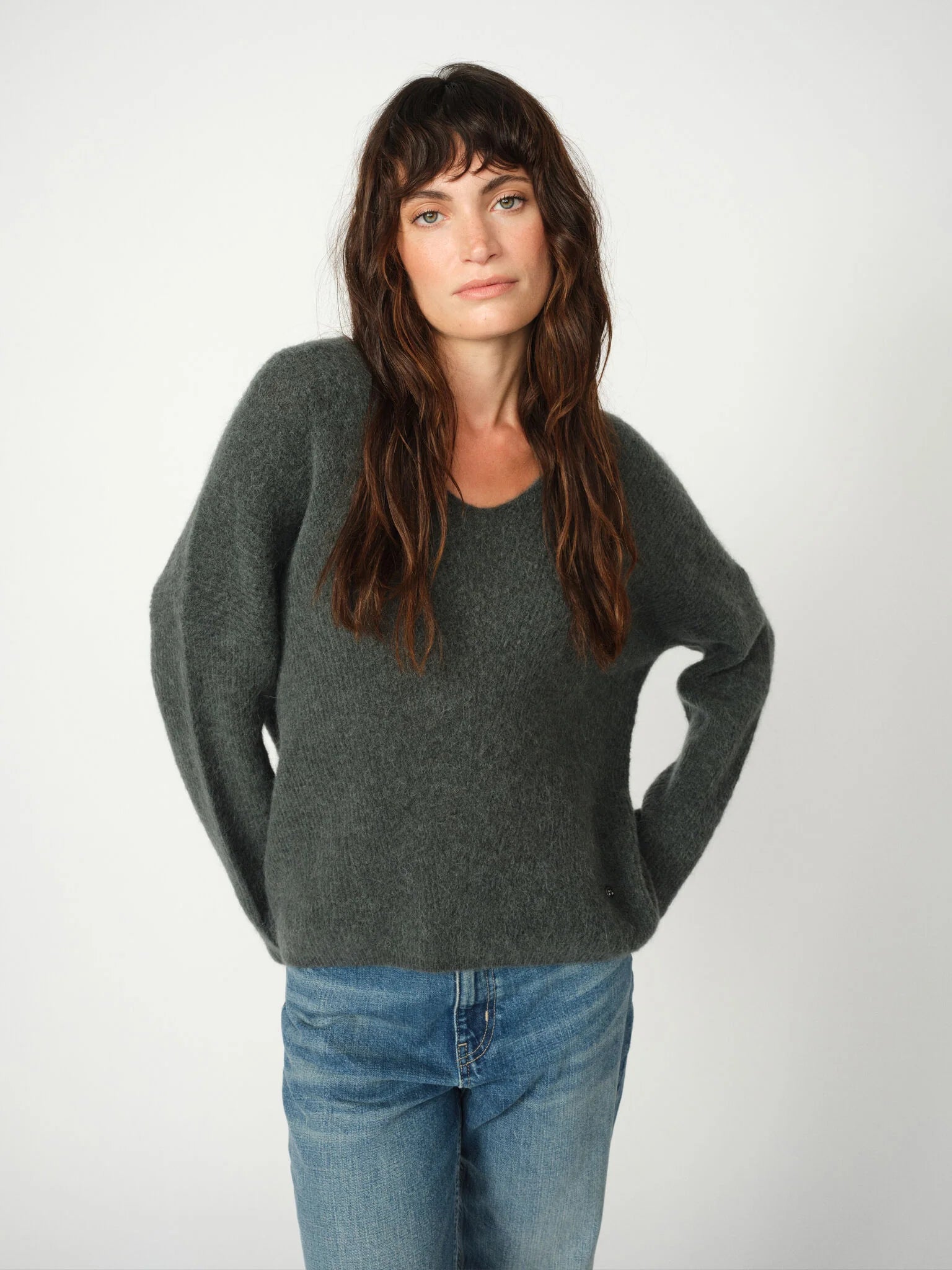 Casual luxe knitwear from Mos Mosh in alpaca blend
