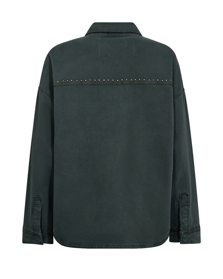 Mos Mosh Emme shirt with double chest pockets from the back