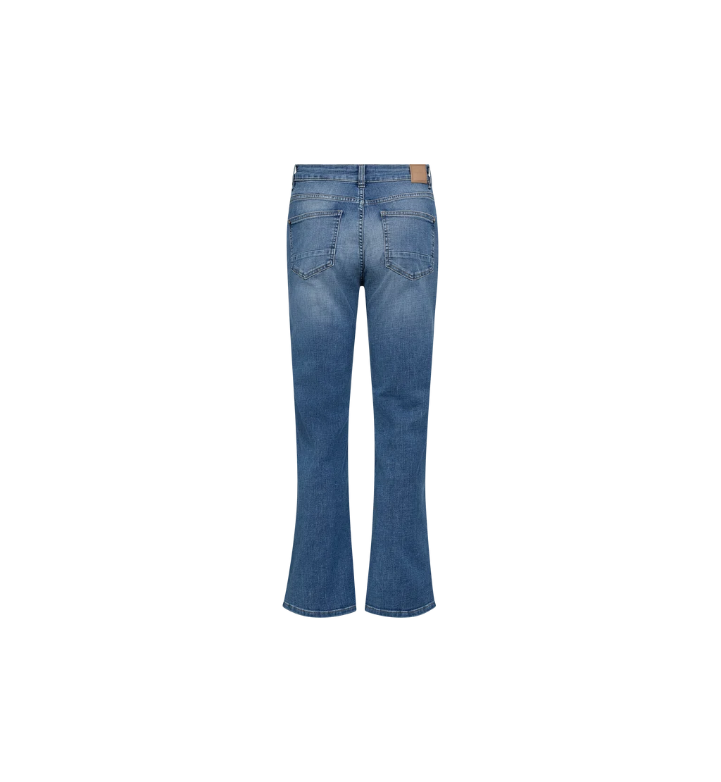 Mos Mosh Cecilia Perla blue flared jeans back view