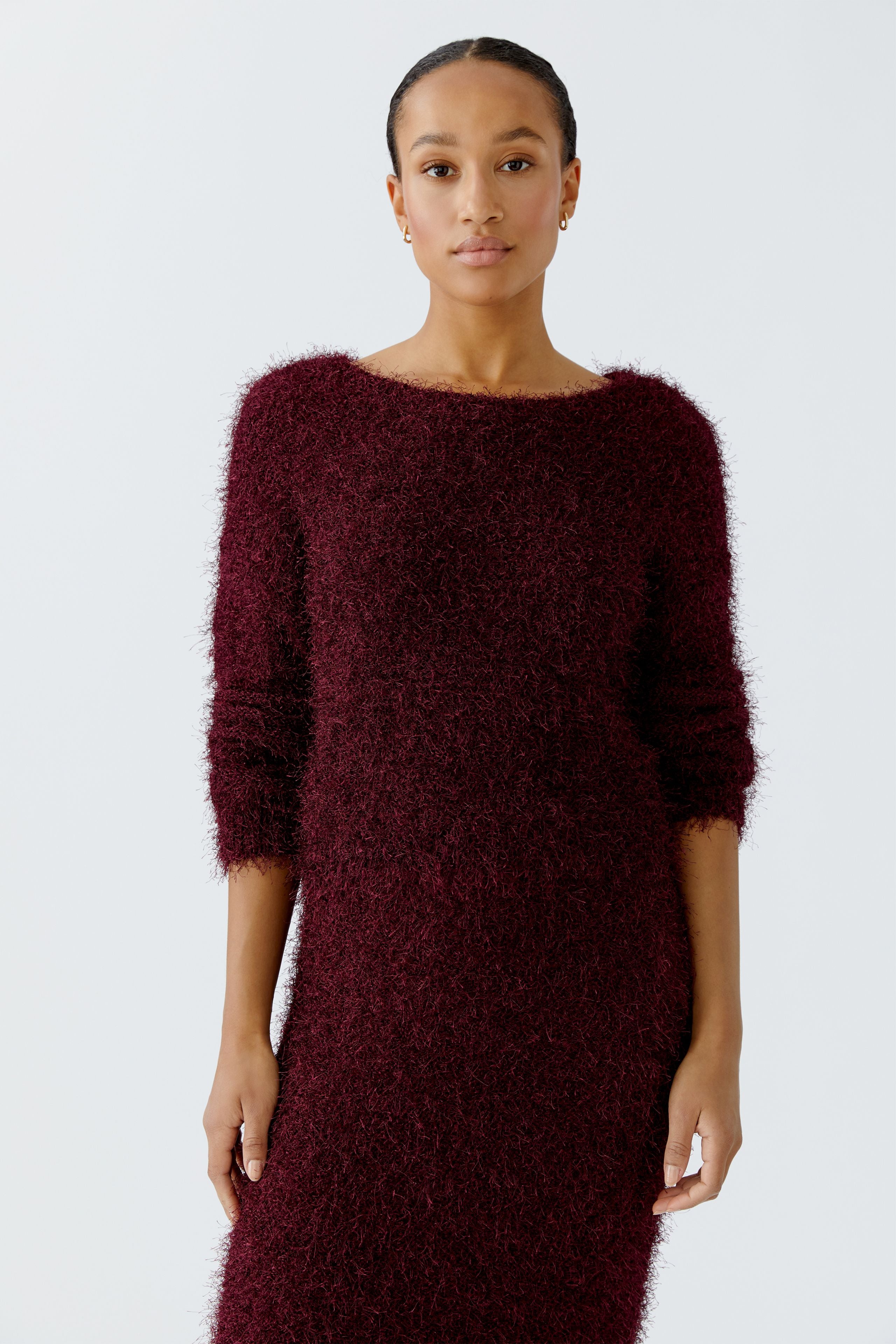 Oui Branble Berry Cosy women’s jumper for winter