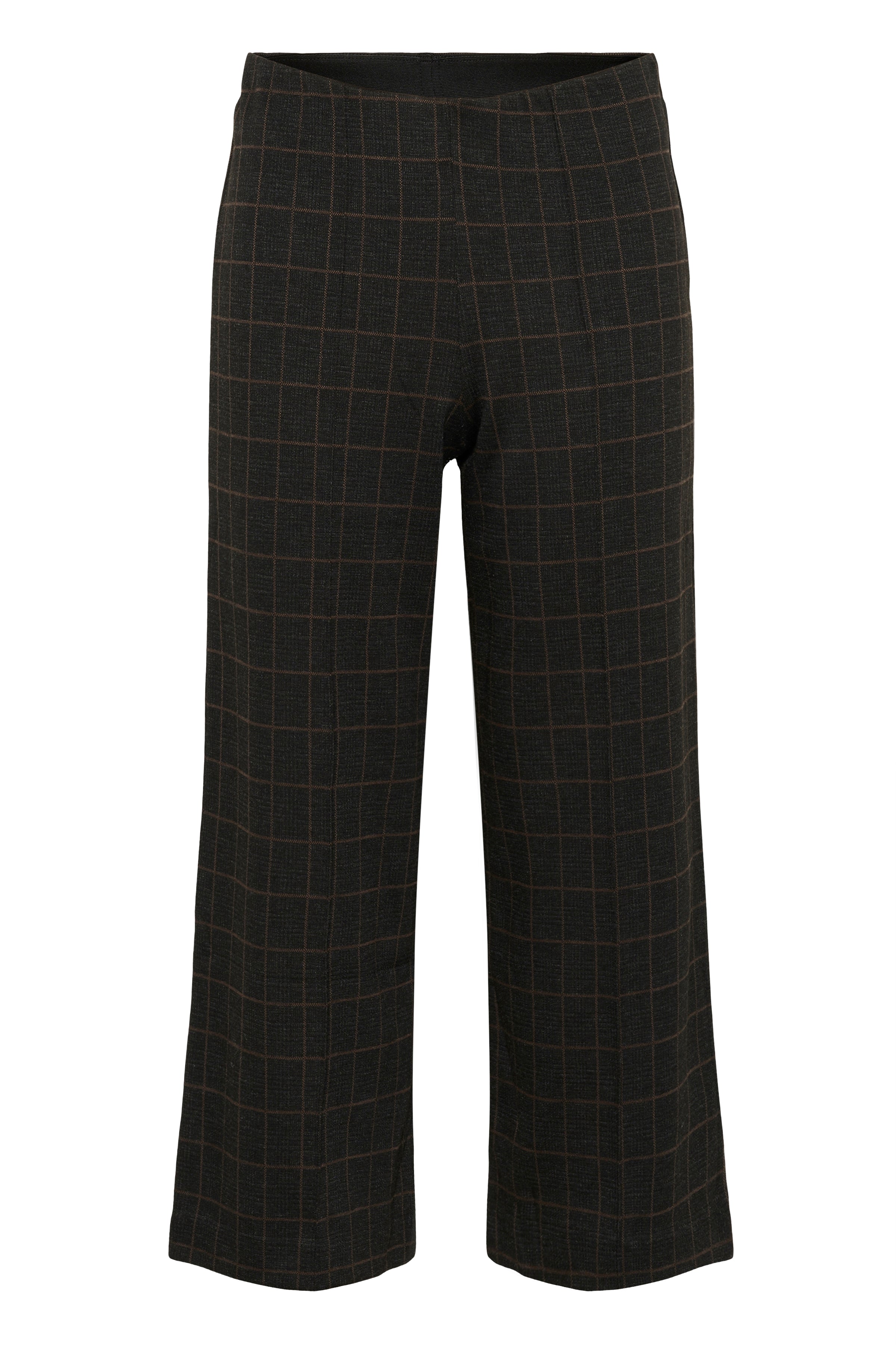 Part Two IlisanPW check print trousers with high waist