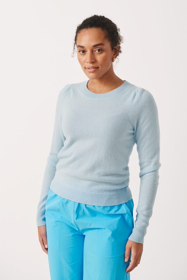 Part Two Evina Cashmere Jumper In Crystal Blue
