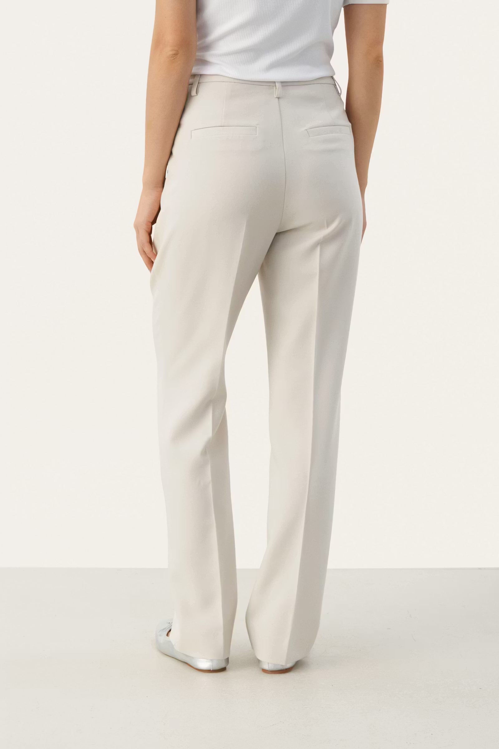 Part Two Birdie tailored trousers back view