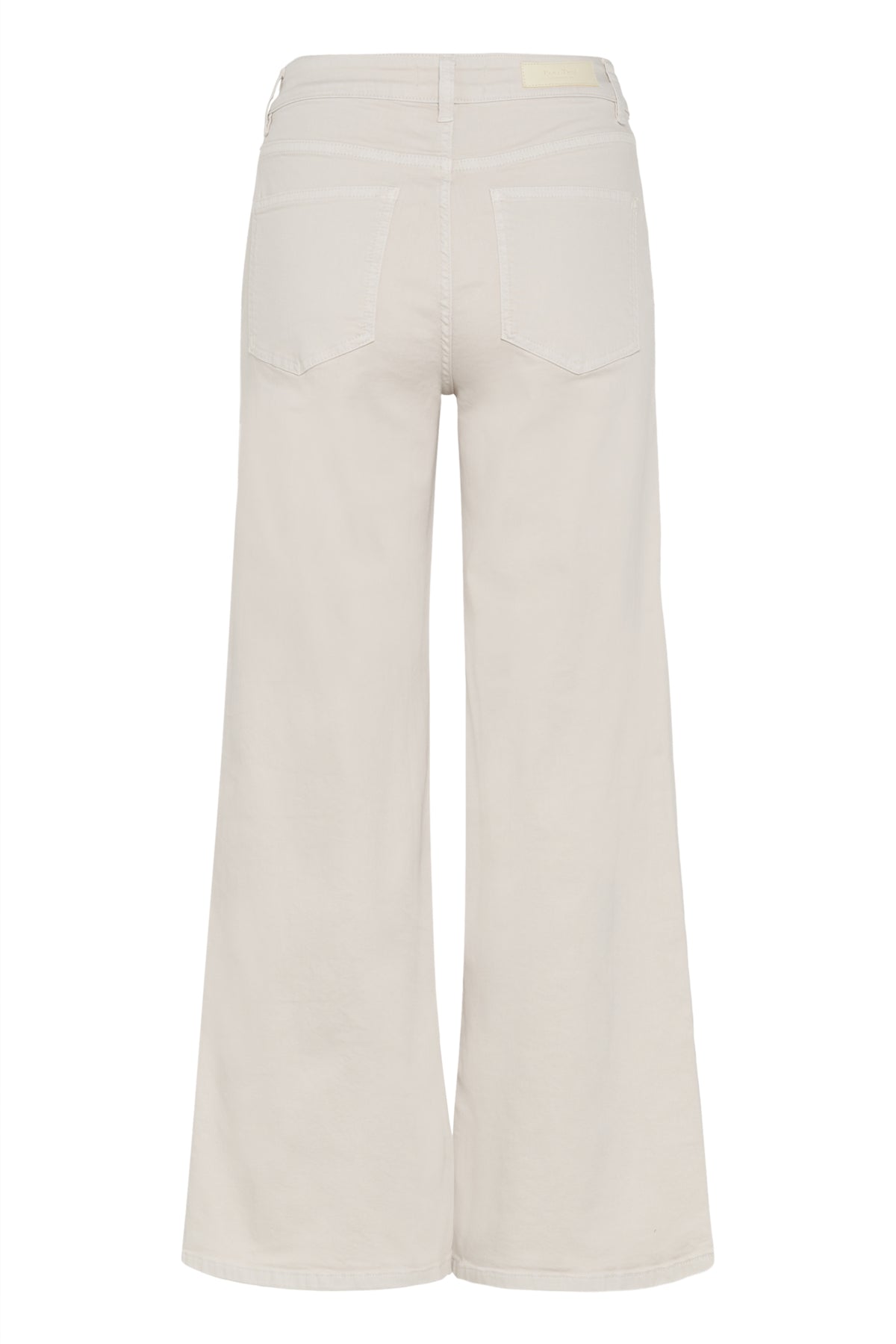 Part Two Safina flared leg jeans women back view neutral denim