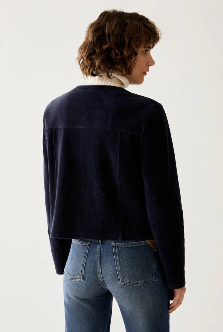 Back view of Pennyblack Jrazza corduroy jacket