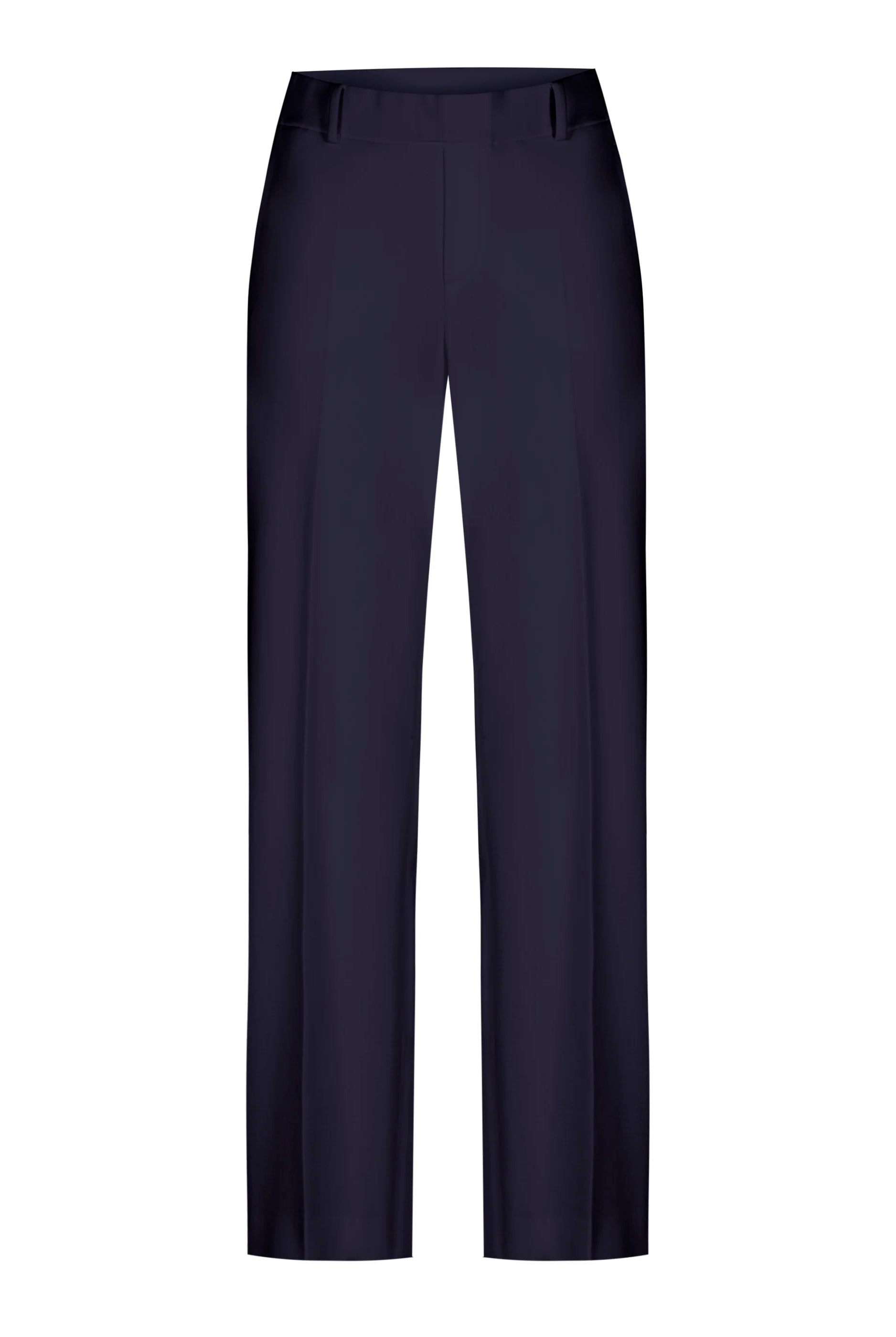 Stehmann Fenja navy stretch trousers for women side view