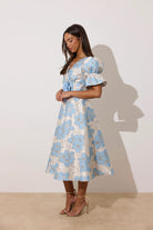 8th Sign Callie Bow Front Occasion Dress side view