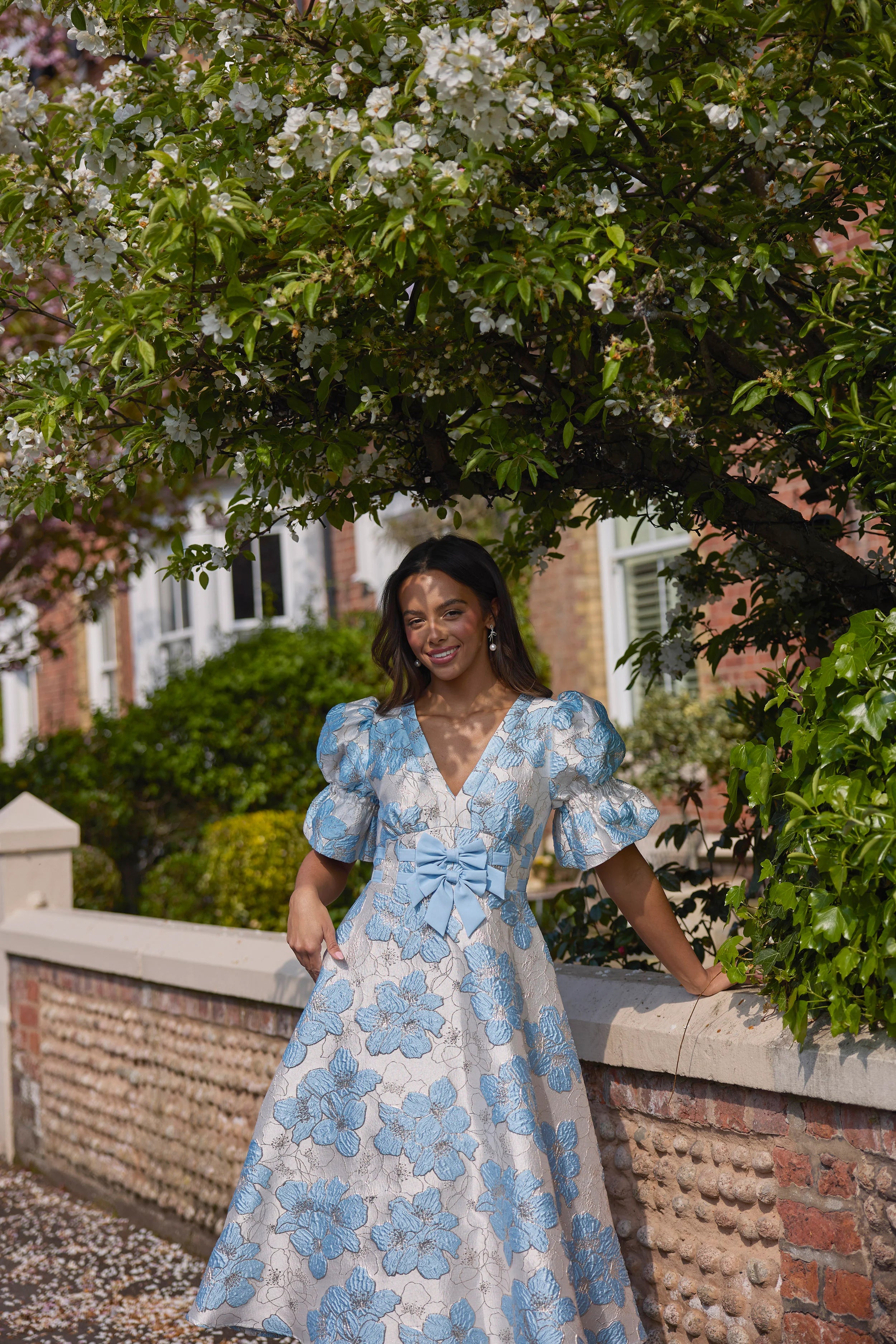 8th Sign Callie Bow Front Occasion Dress summer occasion styling