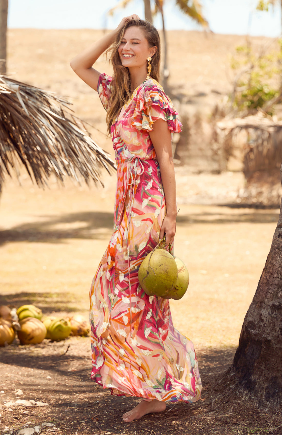 beach dresses ireland Summer Dresses Holiday Dresses Ireland Breezy Botanics 2-Piece Maxi Dress: Women's Summer Outfits Tipsy