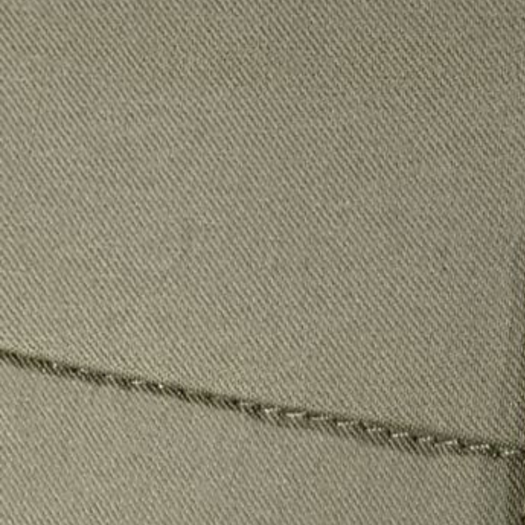 Stehmann Fabienne3 trousers khaki fabric swatch texture detail
