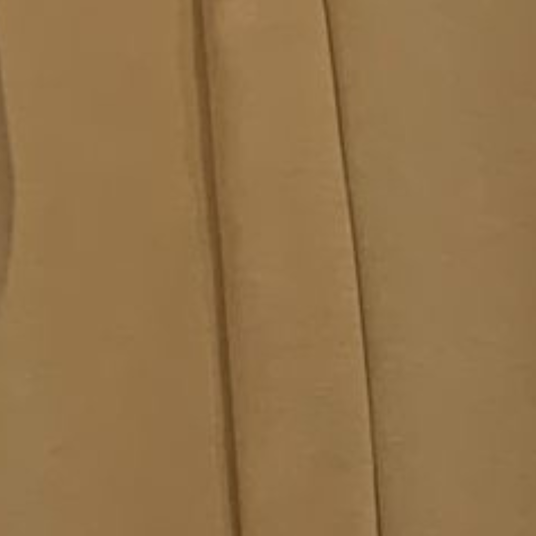 Stehmann Ina23 camel cropped pull on trousers seam detail