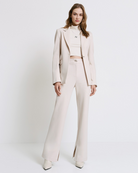 Access Fashion Cream Single Breasted Blazer From A Suit 