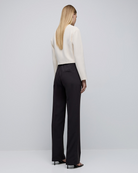 Access Fashion Straight-leg Trousers With Elastic Feom The Back 