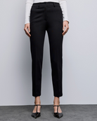 Access Fashion Black Straight Leg Womens Trousers