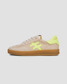 Another Trend Beige/Yellow Sporty Platform Trainers