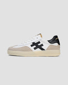 Another Trend Iconic II white retro trainers with black side logo