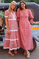     Aspiga Enny tiered cotton dress summer styling