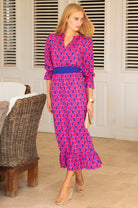     Aspiga Maeve dress sleeve frill cuff detail close up