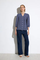 Bariloche Tulipero heart print top full view