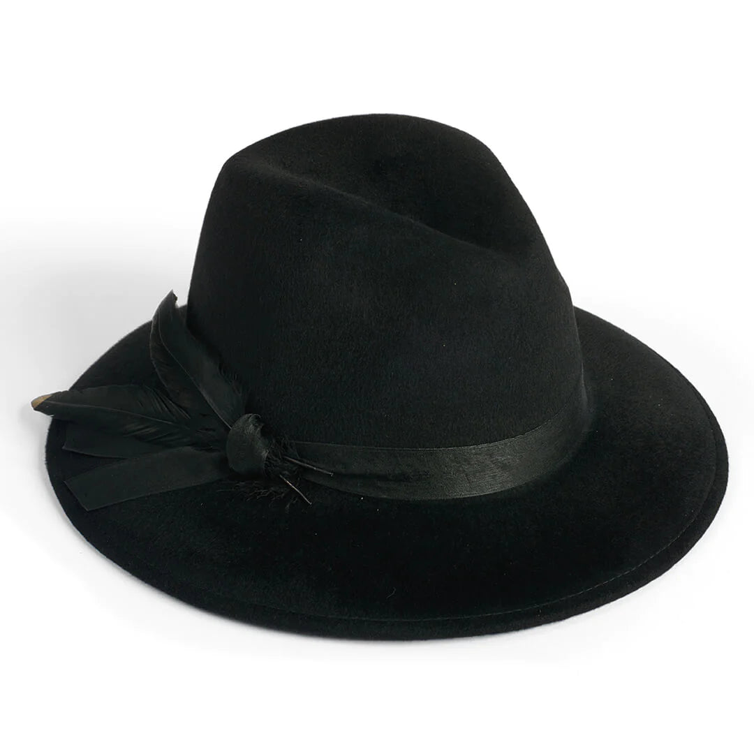 Failsworth Brushed Wool Fedora Hat Ladies Hats Ireland Ribbon Rouge Ribbon Rouge Boutiques