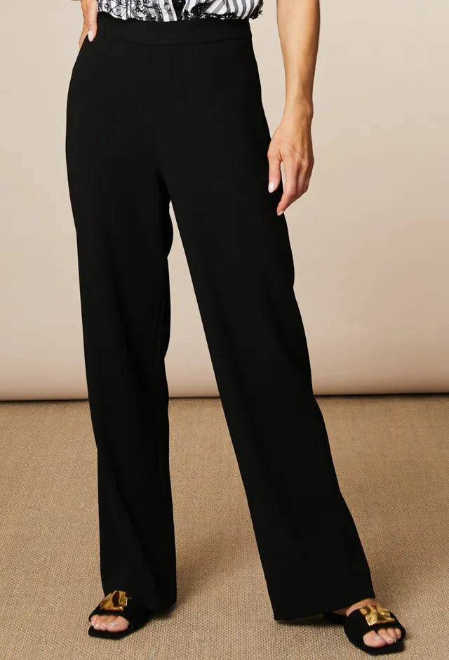 Fee G Elena black tailored smart trousers