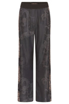 Gustav Bay Wide Leg Trousers In Grey