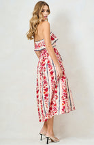 Hope & Ivy Billy summer occasion midi dress full length