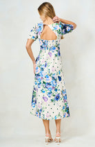 Hope & Ivy Nadalia open back floral occasion dress