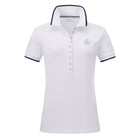 Hv Society Rhode White Short Sleeve Polo Shirt