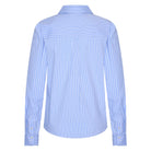 Hv Society Nouk Blue Pinstripe Shirt With Sparkle Stones - Back 