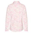 Alice Pink Hummingbird Print Shirt from the back