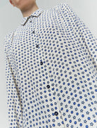 Iblues Fabiana Off White Star Print Blouse