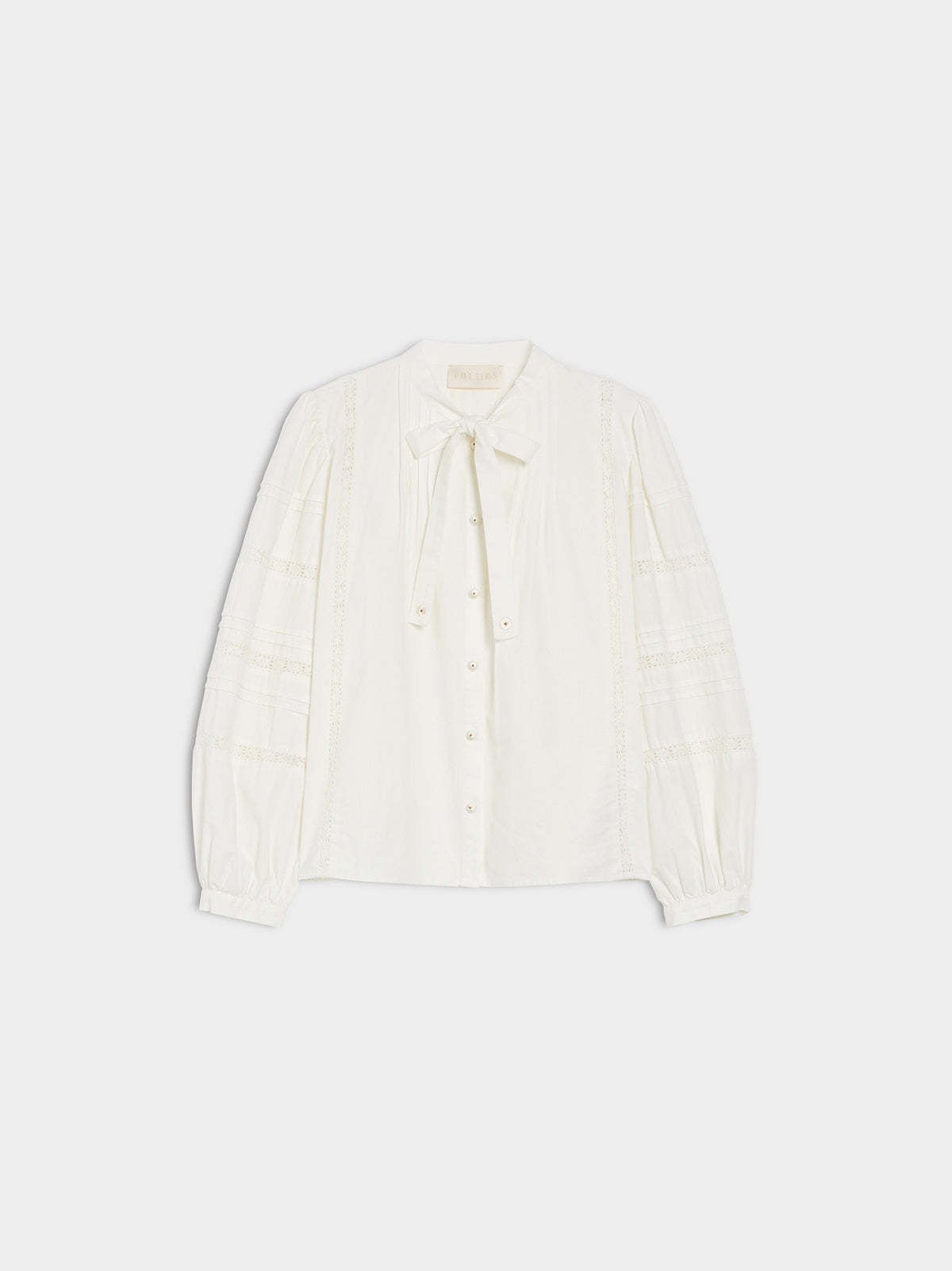 iBlues Ghiandola cream lace blouse full product image