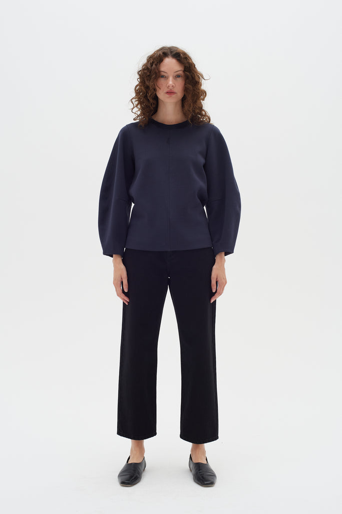Inwear Marvin Cocoon Navy Blouse