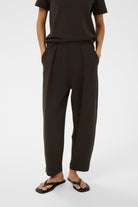 InWear Pannie relaxed barrel leg trousers styled with matching top