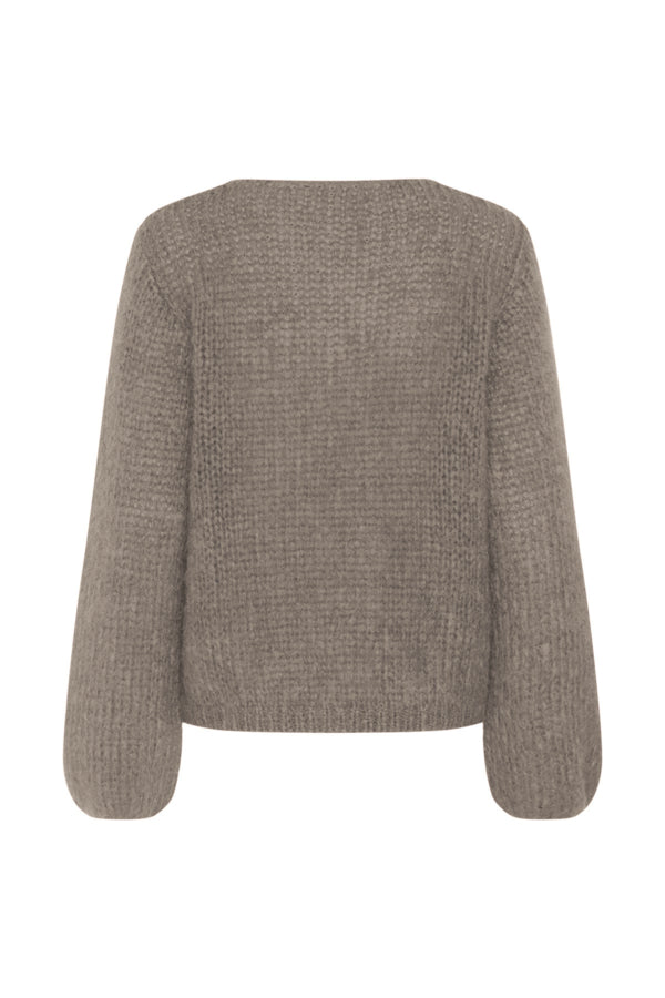 InWear Jetra textured wool blend jumper back product view