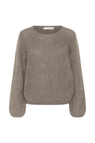 InWear Jetra mohair wool blend crew neck jumper front product view