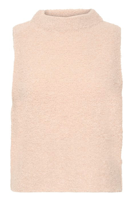 Inwear Kakira Sleeveless Knitted Jumper In Beige