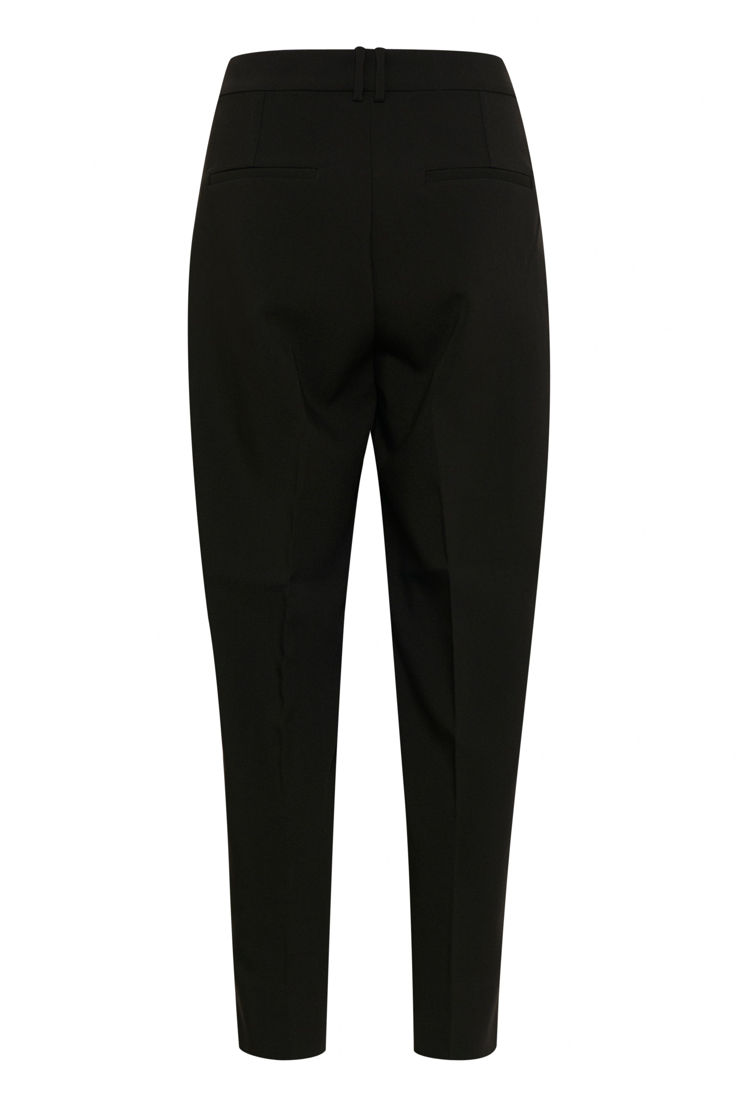 Inwear Kaili Black Tapered Slim Leg Trousers From The back 