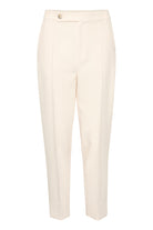 Inwear Kaili Tapered Front Seam  Trousers In Cream 