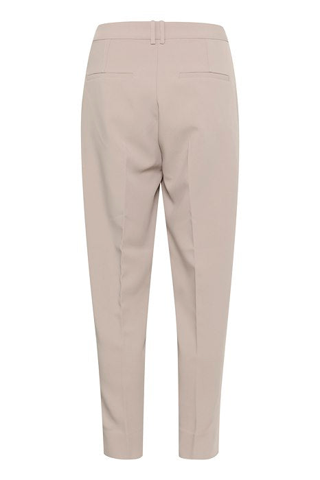 Inwear Kali Beige Tapered Leg Trousers From The Back