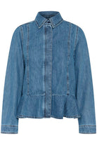 Inwear Sophina Denim Peplum Shirt