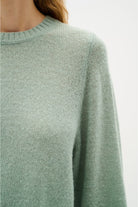 Inwear Wakana Crew Neck Green Wool Blend Jumper