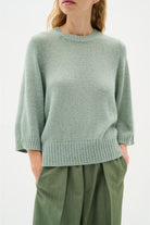 Inwear Wakana Grey Wool Blend Jumper