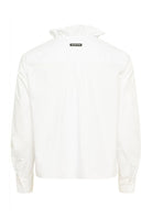 Rear flat lay of InWear Capella shirt showing frill collar